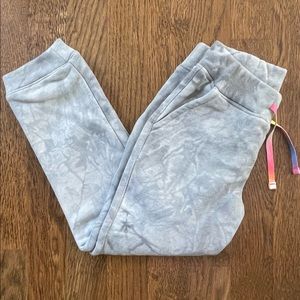 Appaman Stanton Jogger, light blue tie dye size 4 NWT